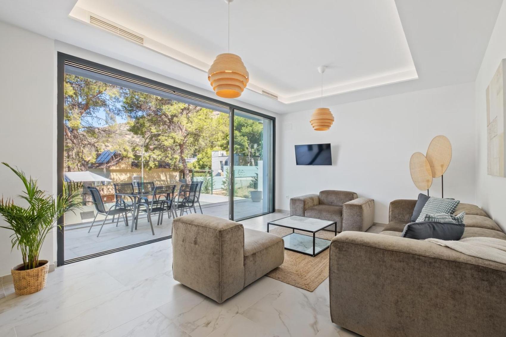 Villas Pinares De San Anton - Sea, City, Mountain, Views مالقة المظهر الخارجي الصورة