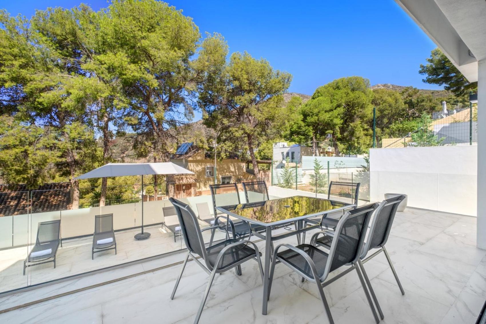 Villas Pinares De San Anton - Sea, City, Mountain, Views مالقة المظهر الخارجي الصورة
