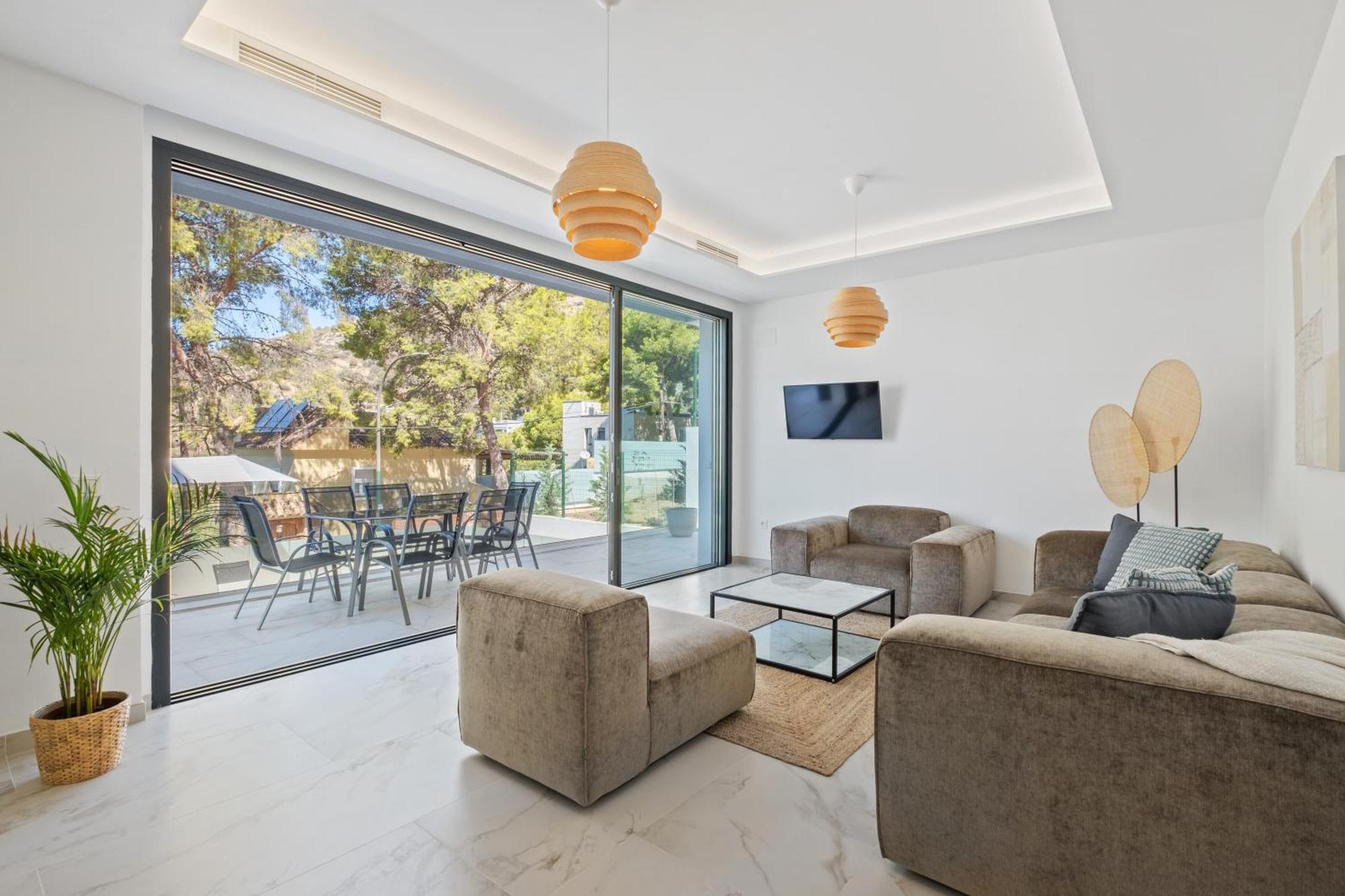 Villas Pinares De San Anton - Sea, City, Mountain, Views مالقة المظهر الخارجي الصورة