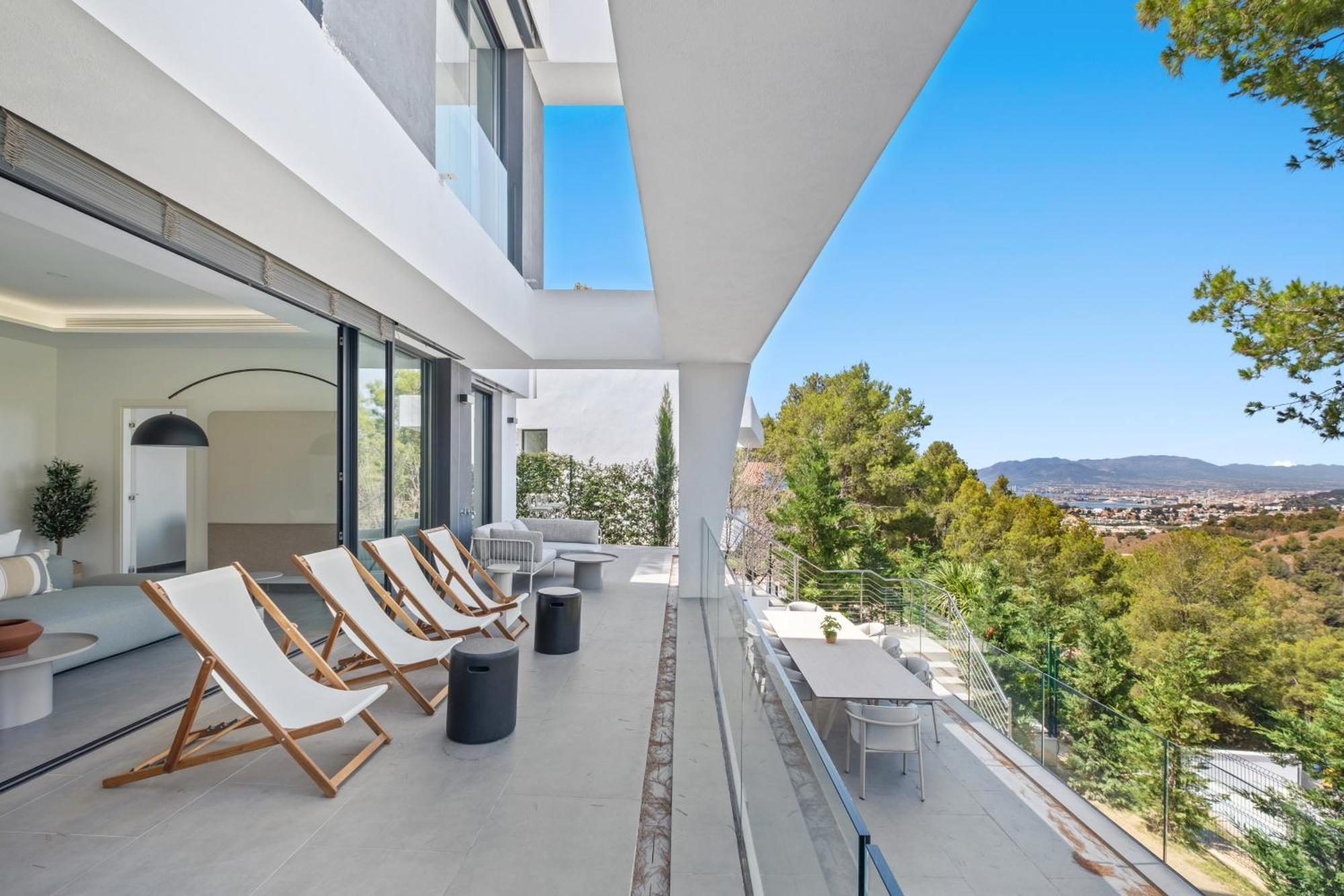 Villas Pinares De San Anton - Sea, City, Mountain, Views مالقة المظهر الخارجي الصورة