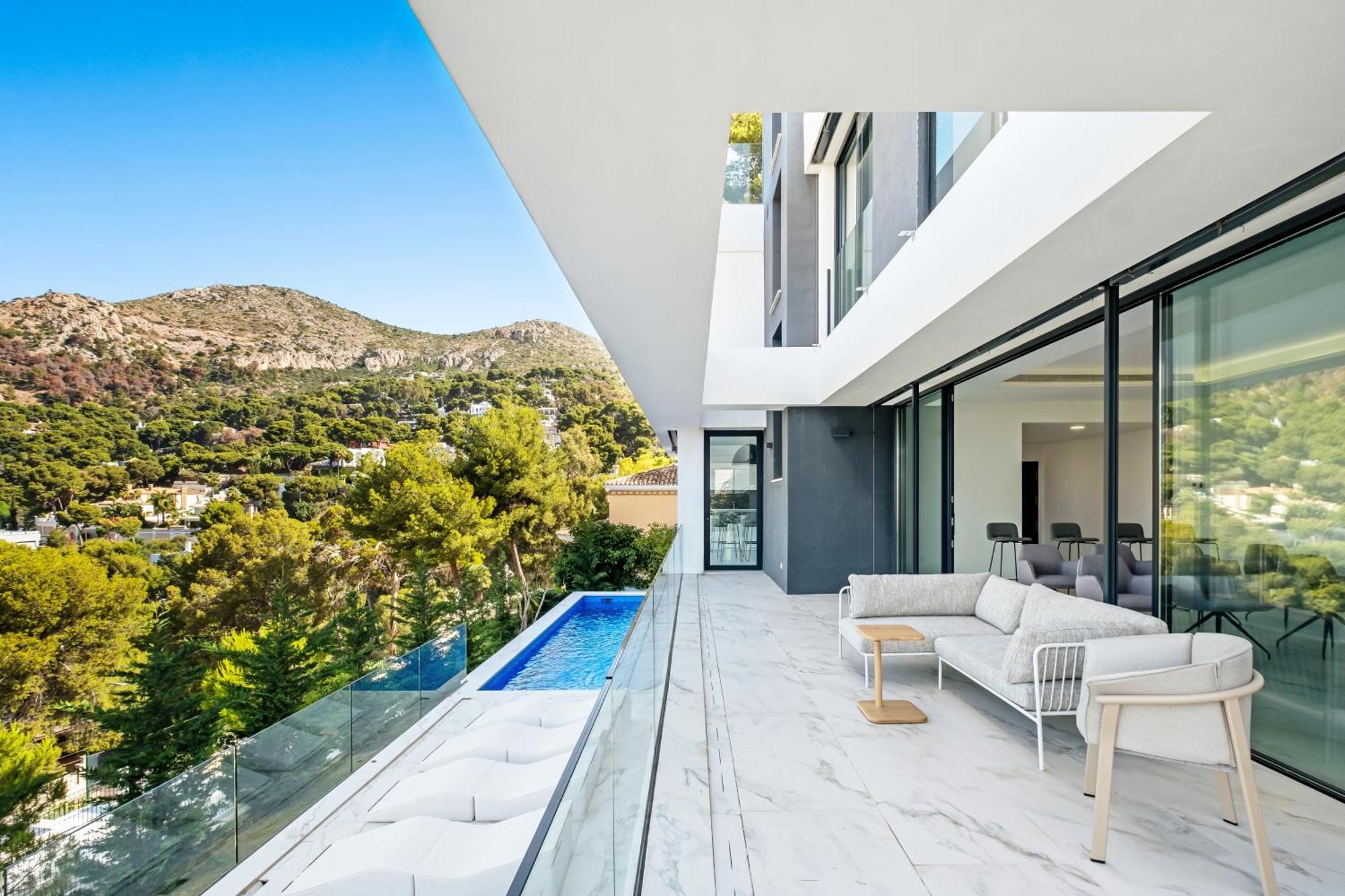 Villas Pinares De San Anton - Sea, City, Mountain, Views مالقة المظهر الخارجي الصورة