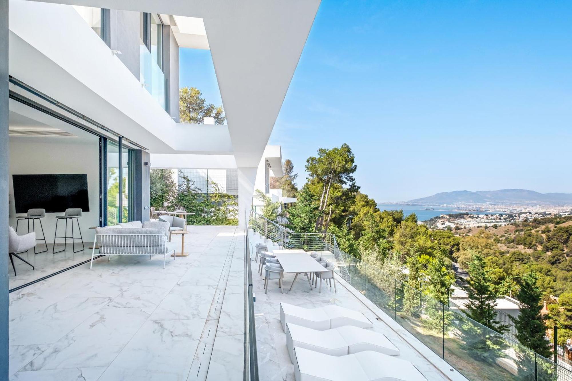 Villas Pinares De San Anton - Sea, City, Mountain, Views مالقة المظهر الخارجي الصورة