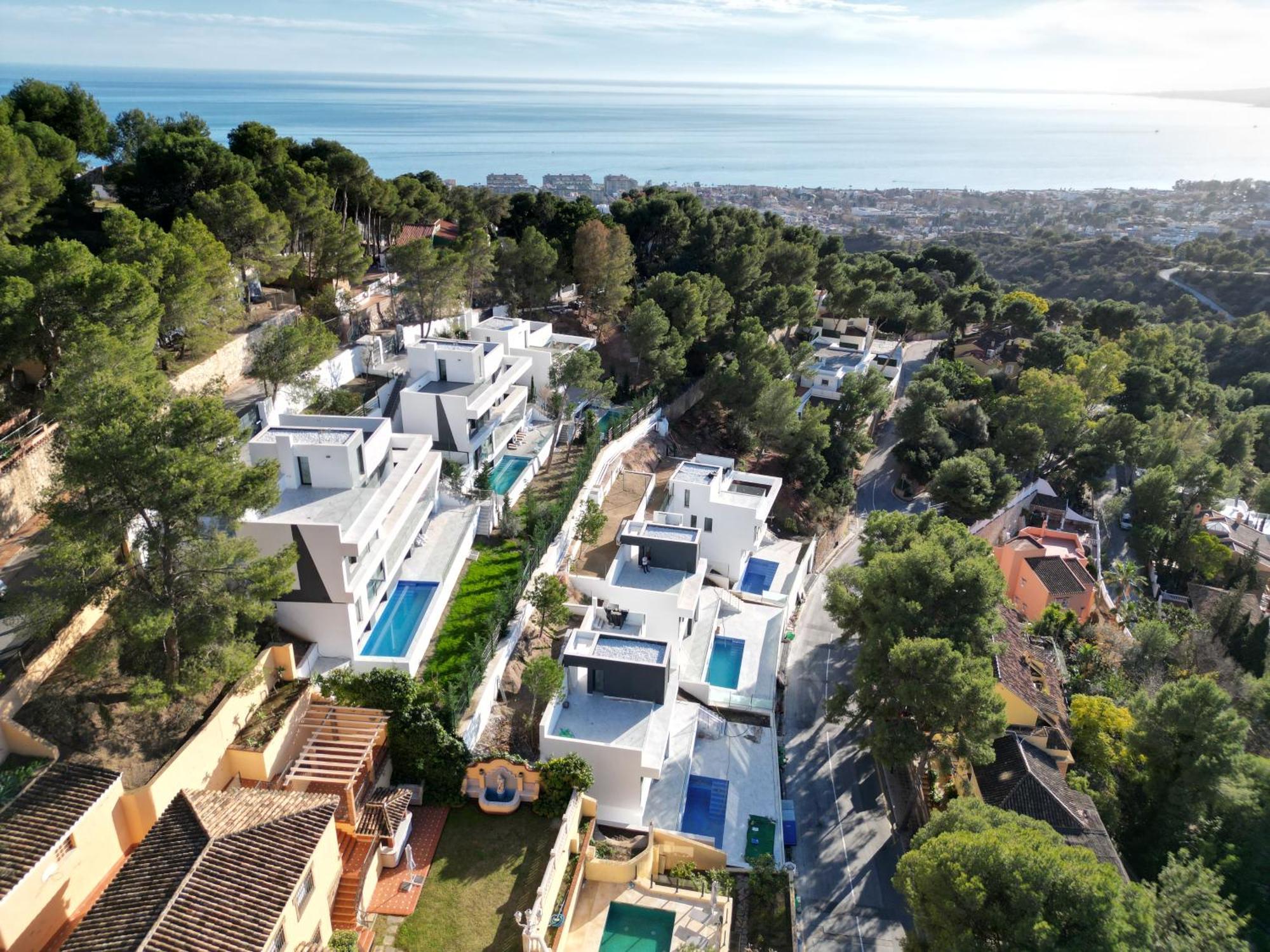 Villas Pinares De San Anton - Sea, City, Mountain, Views مالقة المظهر الخارجي الصورة