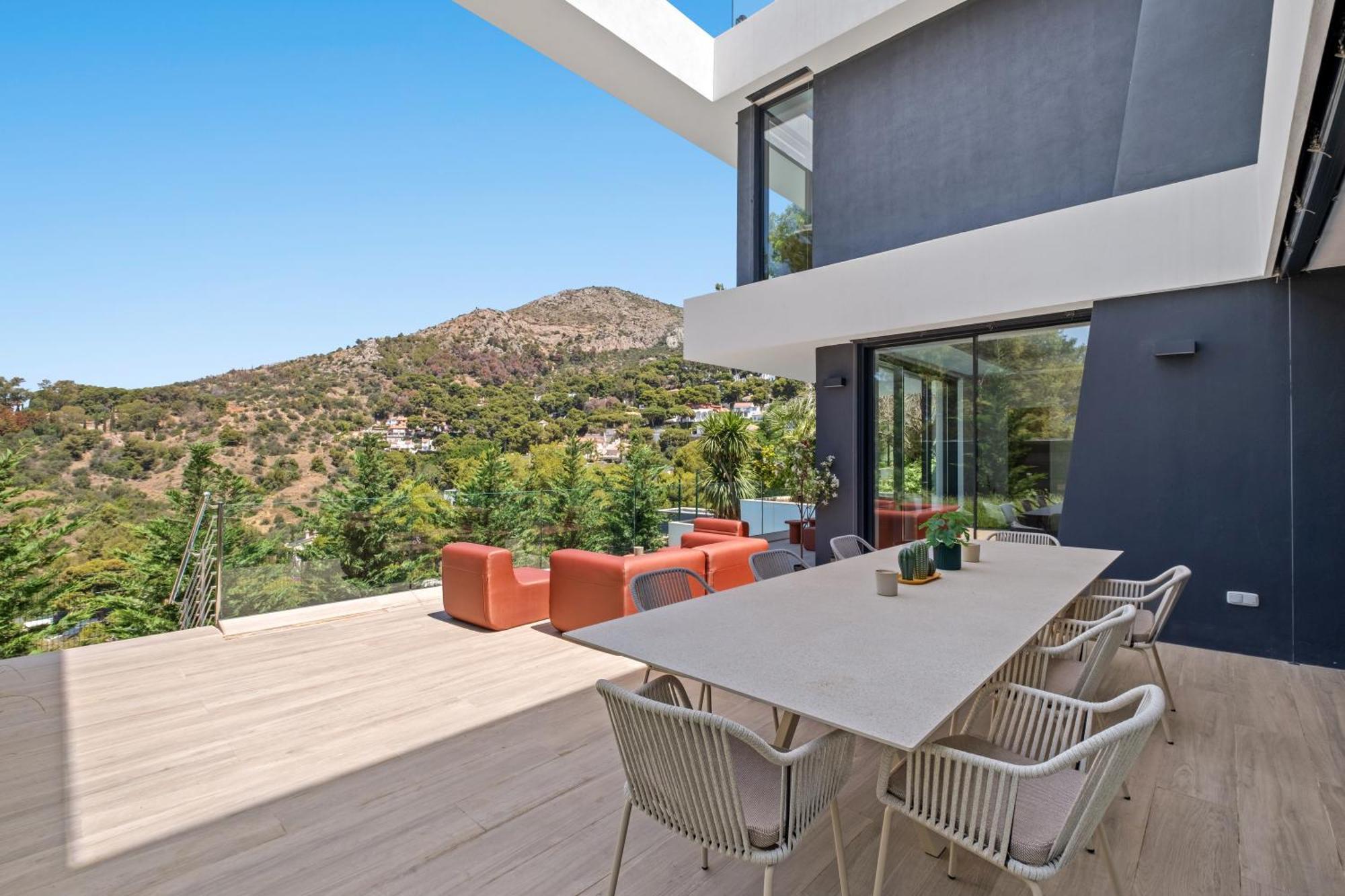 Villas Pinares De San Anton - Sea, City, Mountain, Views مالقة المظهر الخارجي الصورة